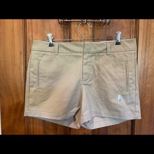 Khaki Womens Shorts